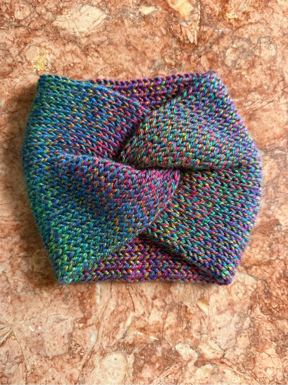 Multicolor Knit Twist Headband - Kids Accessories